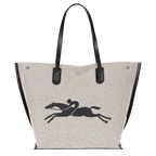 Essential L Tote bag Ecru