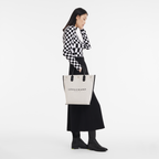 Essential M Tote bag Ecru
