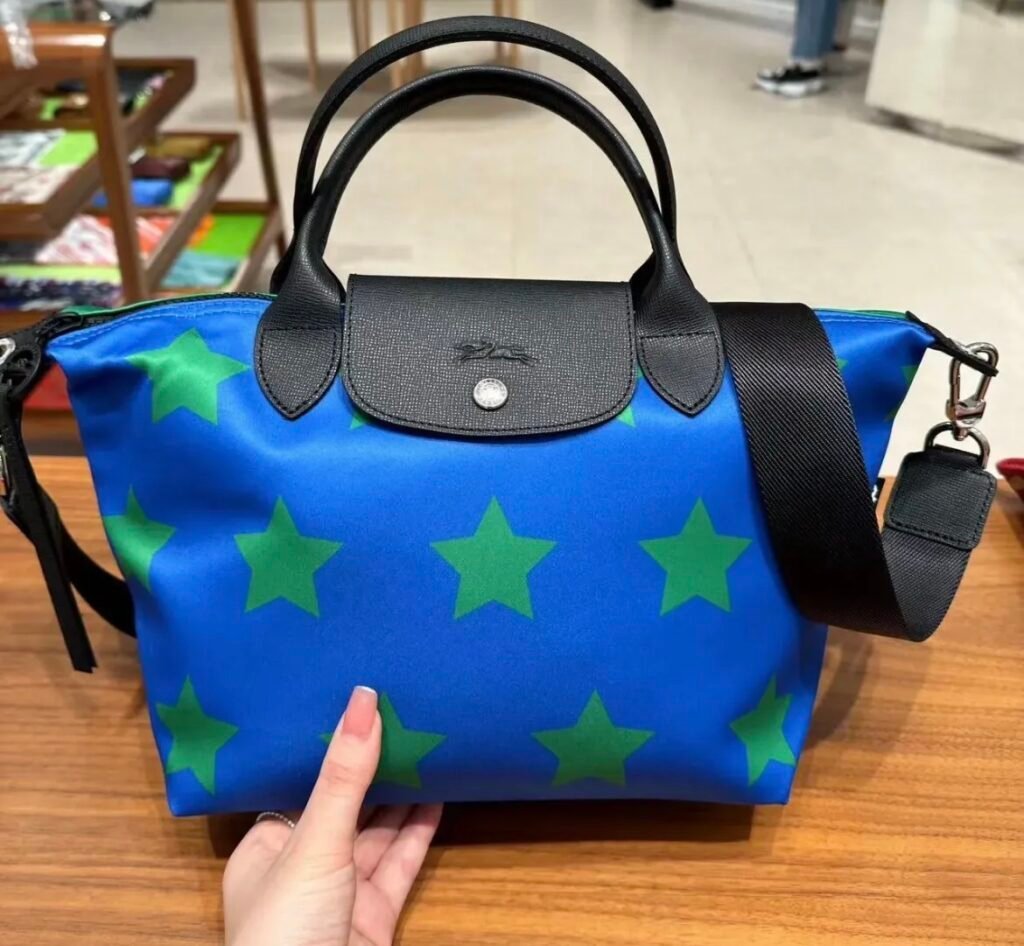 Le Pliage Collection S Handbag Cobalt/Lawn
