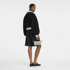 Le Pliage Collection University Pouch Grey