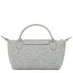 Le Pliage Collection University Pouch Grey