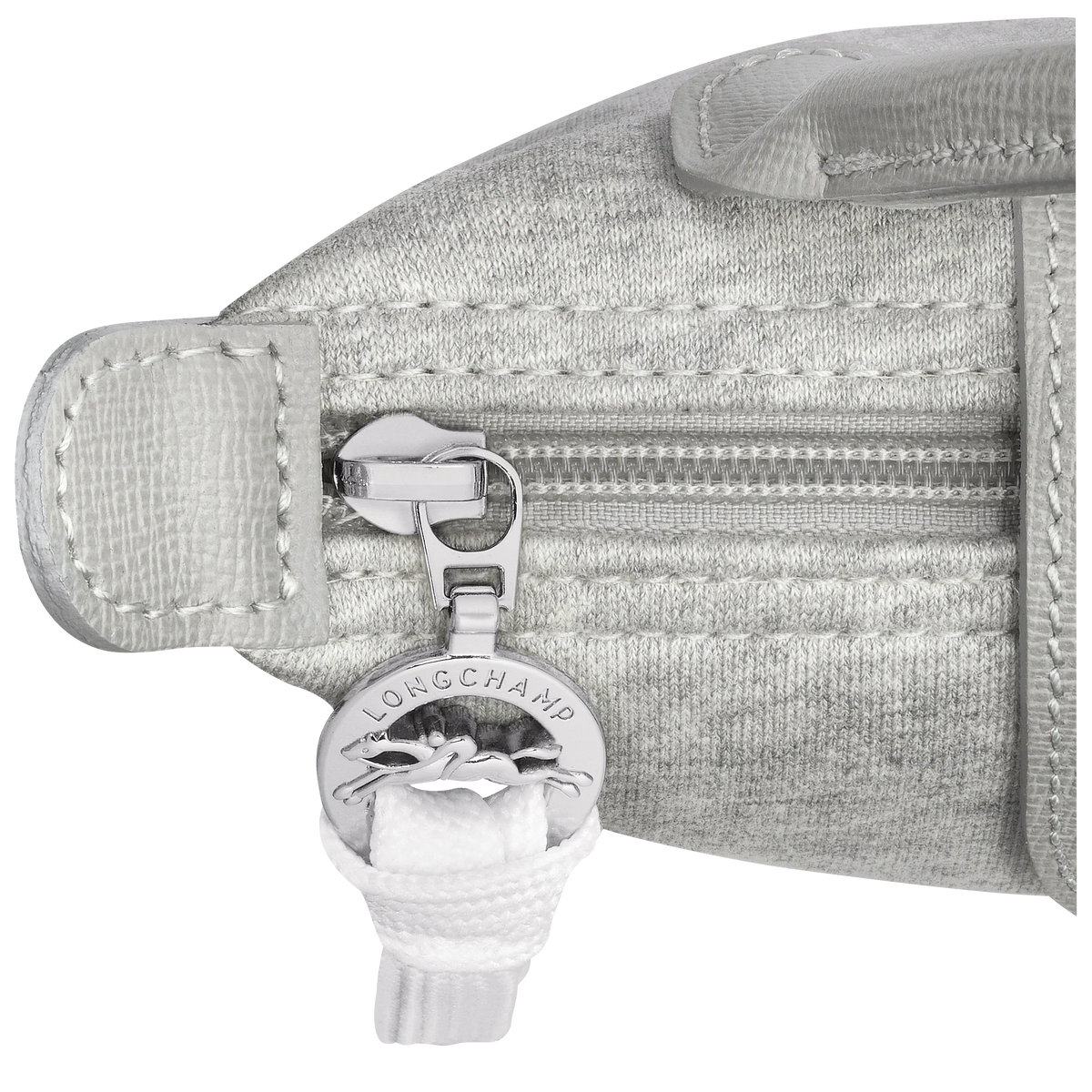 Le Pliage Collection University Pouch Grey