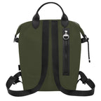 Longchamp Le Pliage Energy L backpack in khaki, showcasing its sleek bag design with sturdy straps and spacious interior.