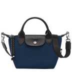 Longchamp Le Pliage Energy XS handbag in navy, compact bag with sleek design and durable material for everyday use.