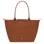 Le Pliage Green L Tote bag Cognac