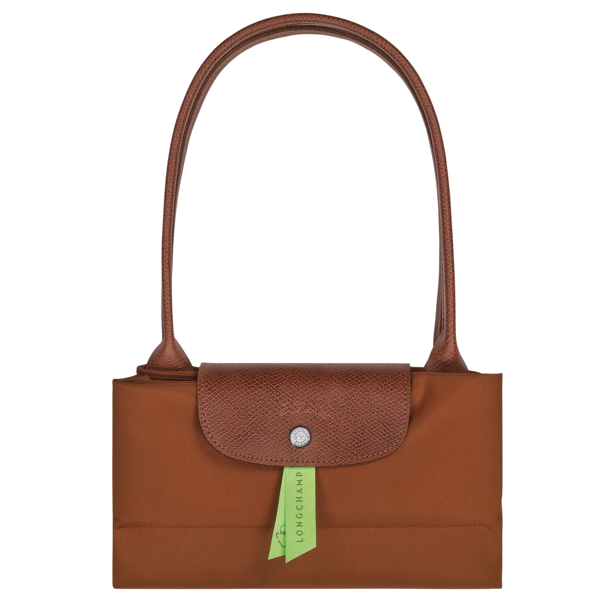 Le Pliage Green L Tote bag Cognac