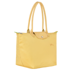 Le Pliage Green L Tote bag Wheat