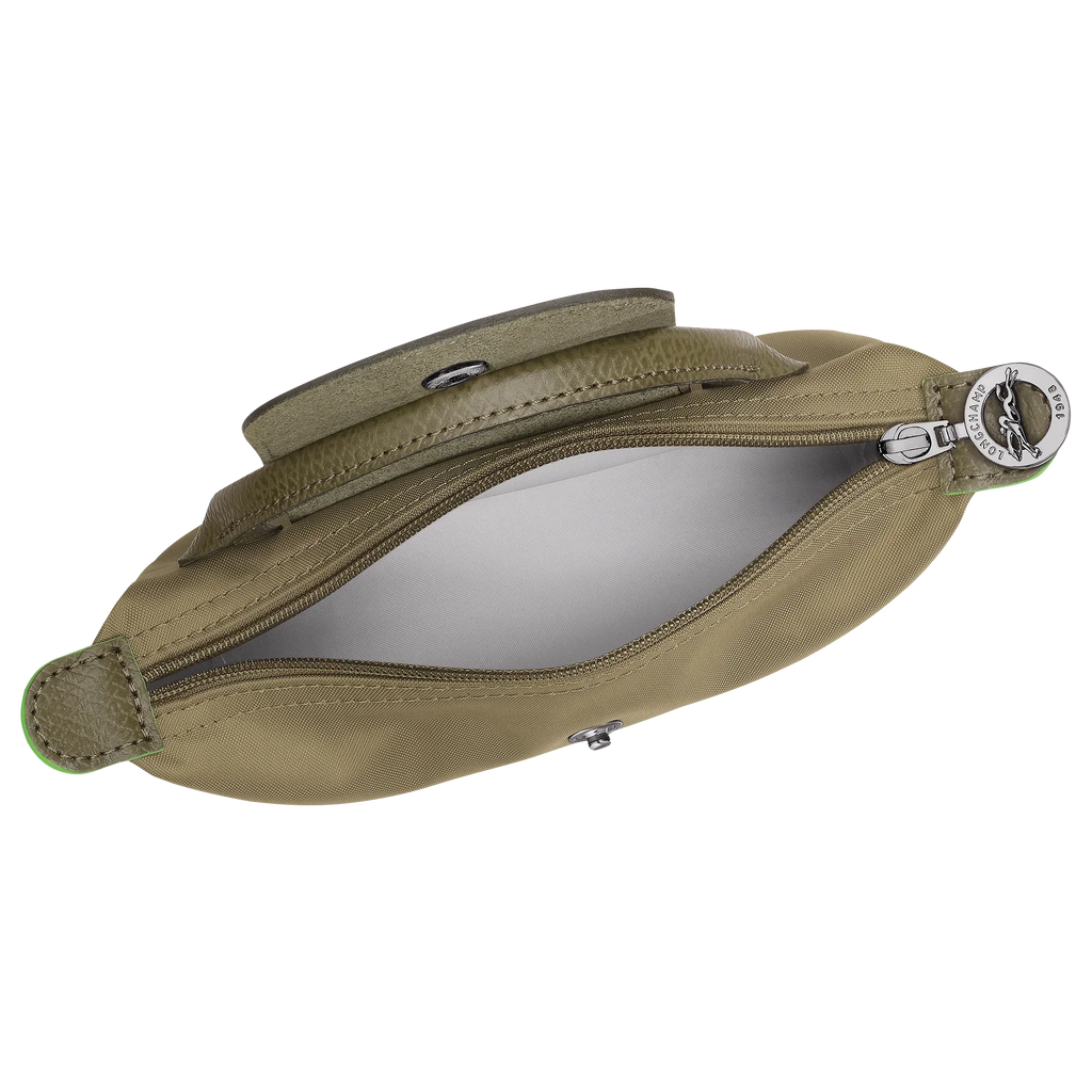 Le Pliage Green Pouch with handle Artichoke