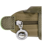 Le Pliage Green Pouch with handle Artichoke