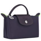 Le Pliage Green Pouch with handle Bilberry