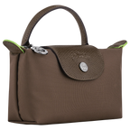 Le Pliage Green Pouch with handle Terra