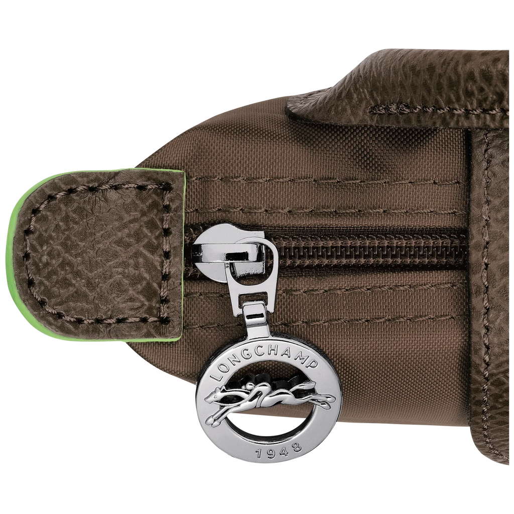 Le Pliage Green Pouch with handle Terra