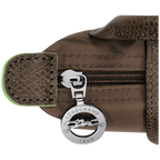 Le Pliage Green Pouch with handle Terra