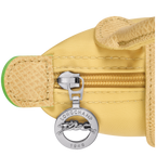 Le Pliage Green Pouch with handle Wheat