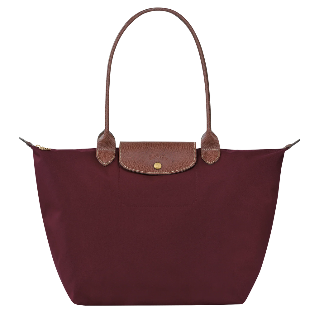 Le Pliage Original L Tote bag Burgundy