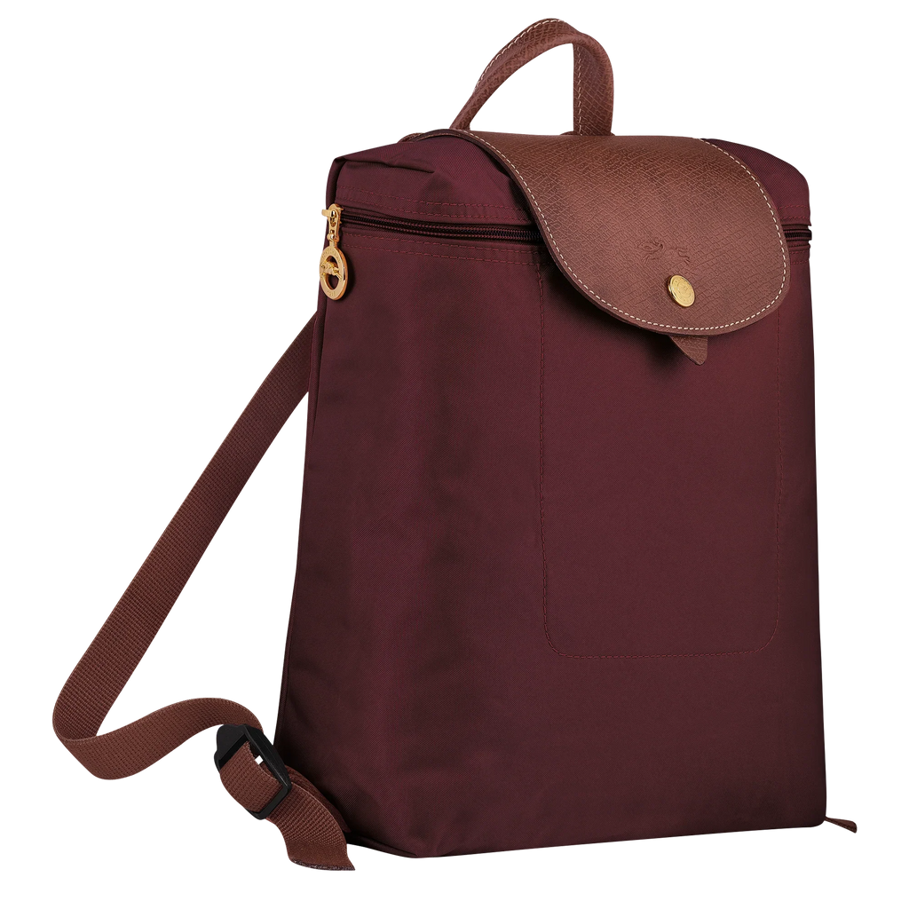 Le Pliage Original M Backpack Burgundy