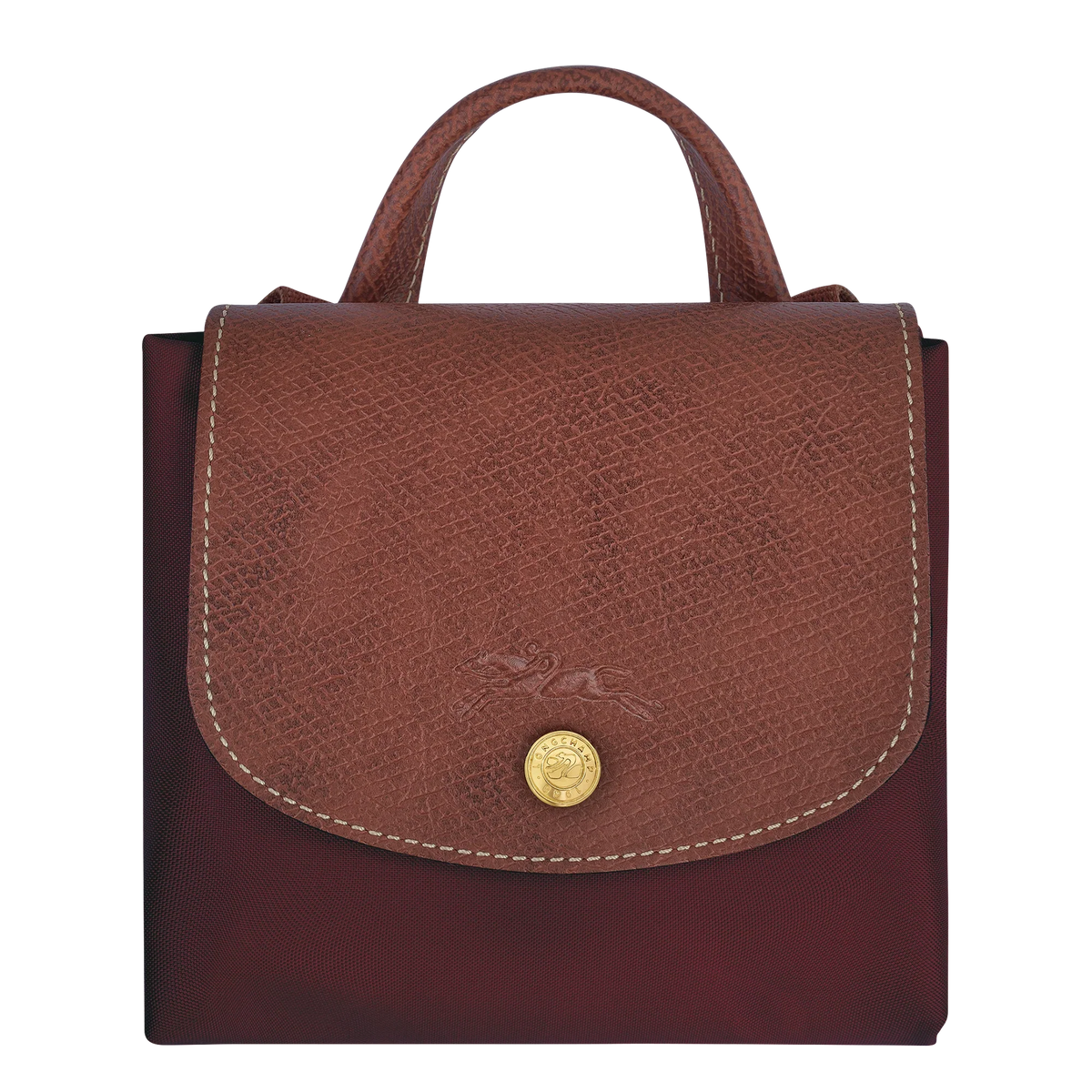Le Pliage Original M Backpack Burgundy