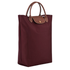 Le Pliage Original M Tote bag Vertical Burgundy