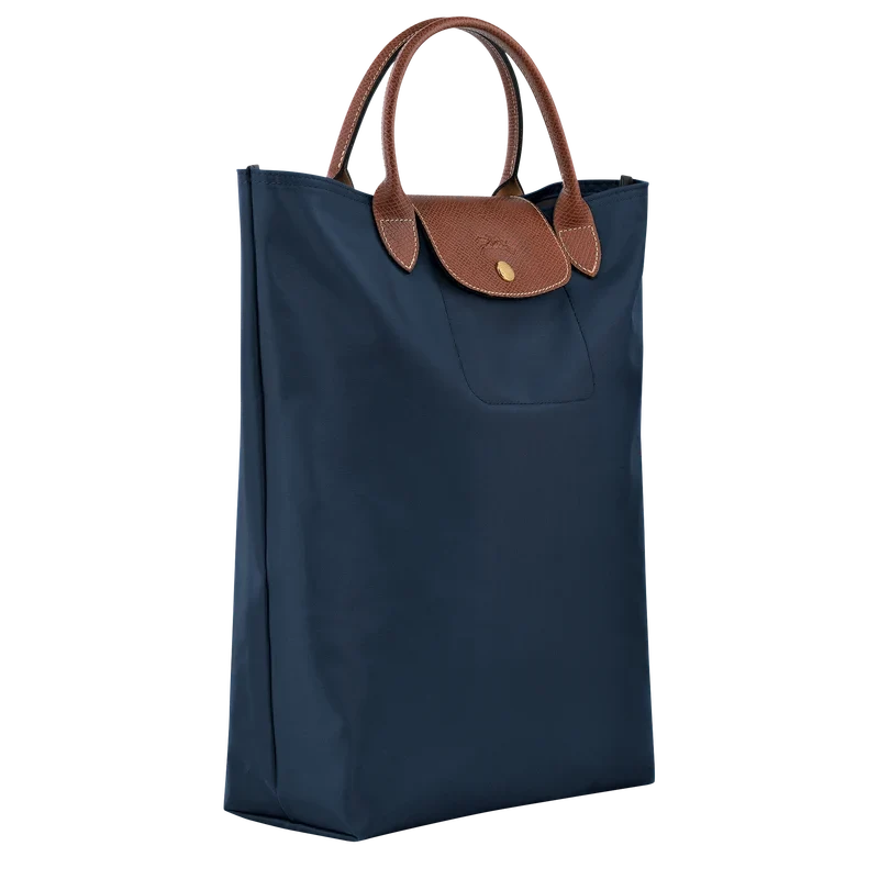 Le Pliage Original M Tote bag Vertical Navy