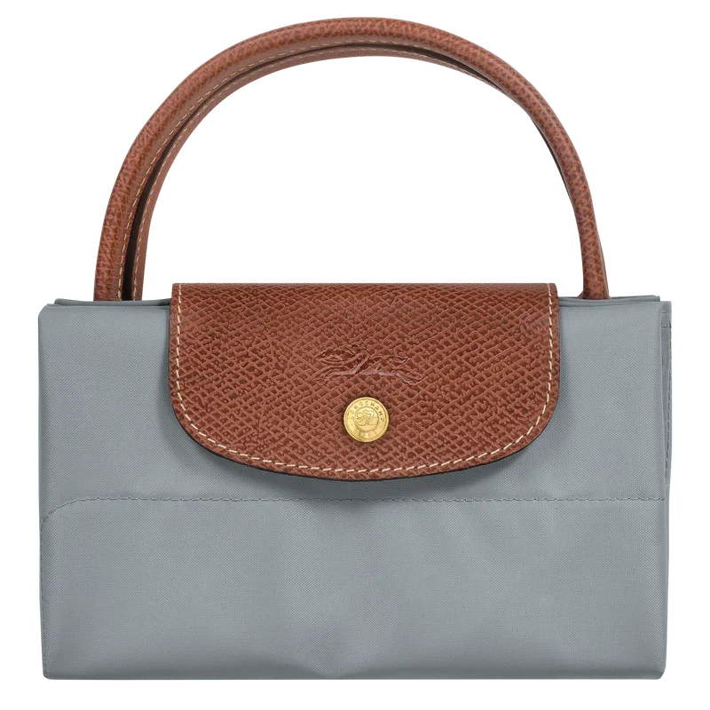Le Pliage Original M Tote bag Vertical Steel