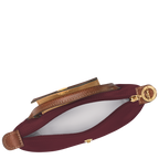 Le Pliage Original Pouch with handle Burgundy
