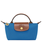 Le Pliage Original Pouch with handle Cobalt