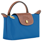 Le Pliage Original Pouch with handle Cobalt