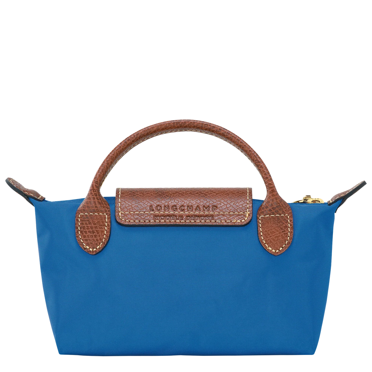 Le Pliage Original Pouch with handle Cobalt