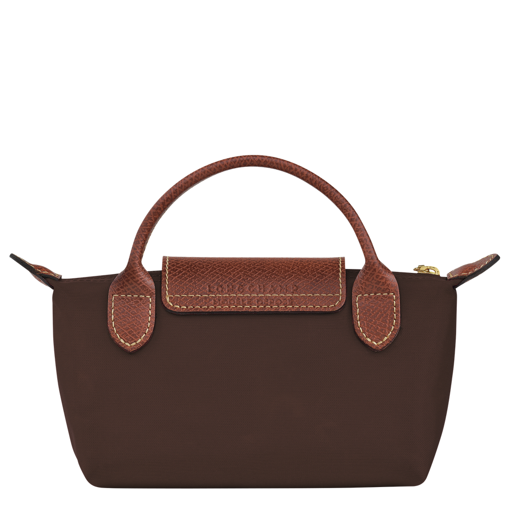 Le Pliage Original Pouch with handle Ebony