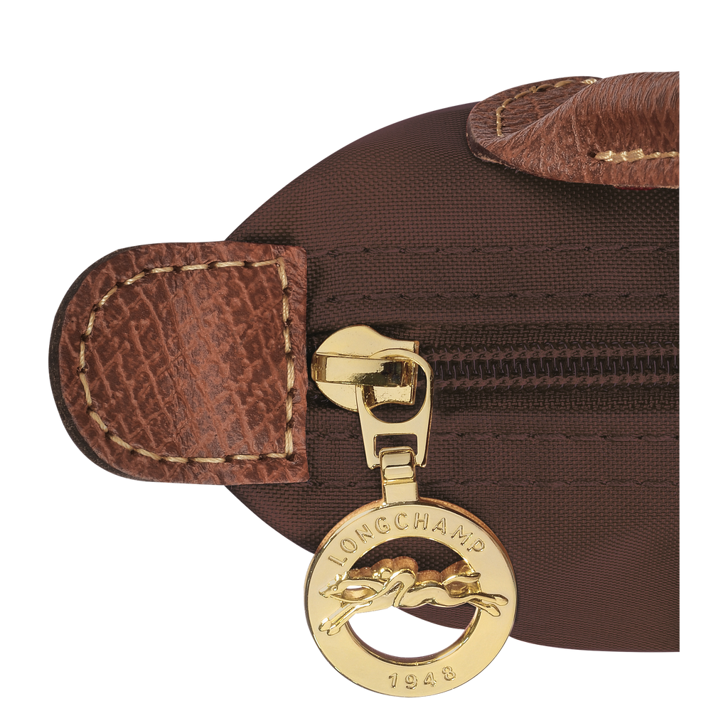 Le Pliage Original Pouch with handle Ebony