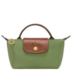 Le Pliage Original Pouch with handle Lichen