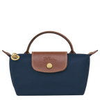 Le Pliage Original Pouch with handle Navy