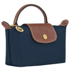 Le Pliage Original Pouch with handle Navy
