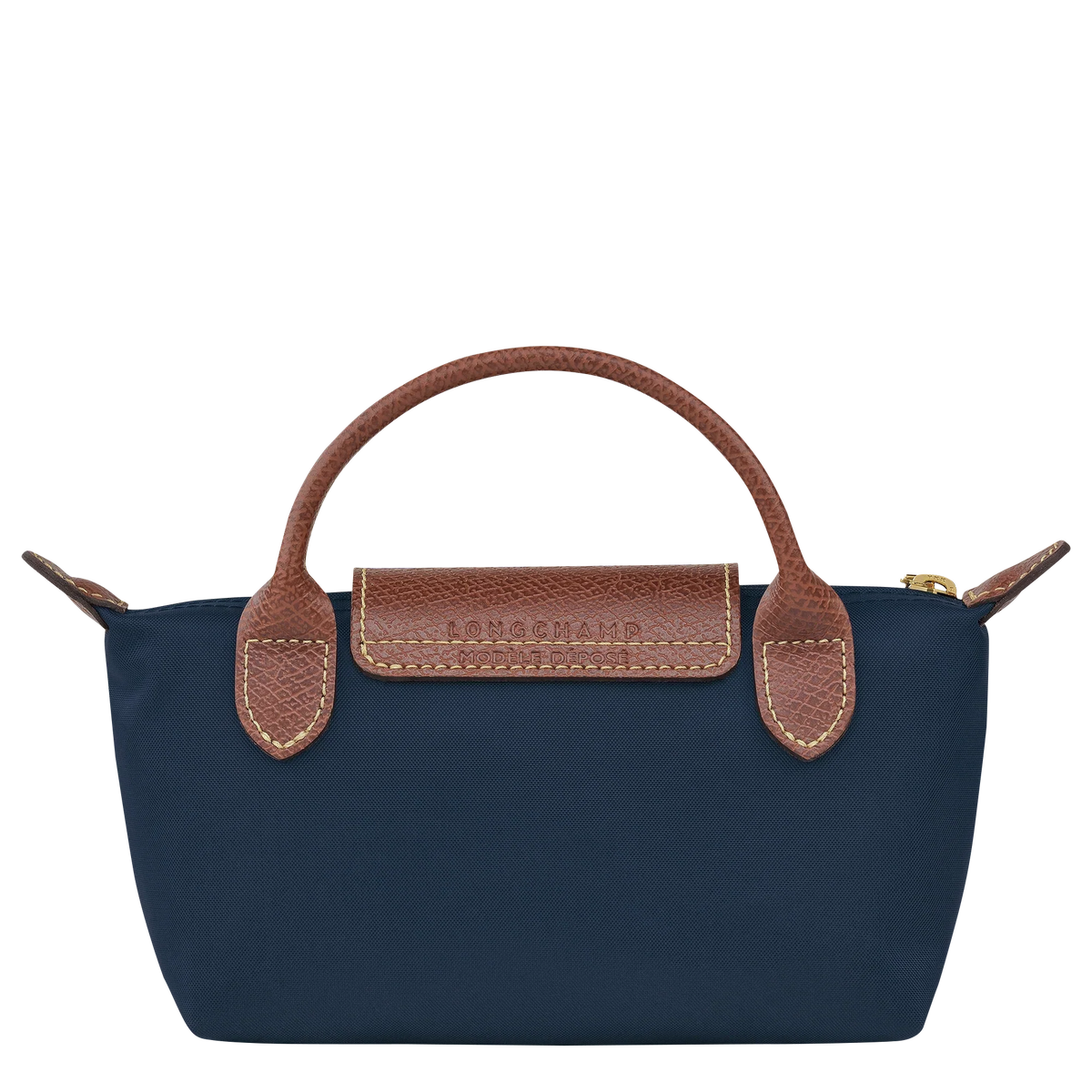 Le Pliage Original Pouch with handle Navy