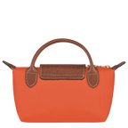 Le Pliage Original Pouch with handle Orange