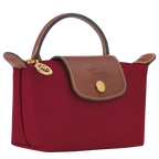 Le Pliage Original Pouch with handle Red