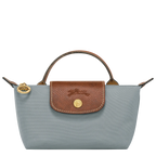Le Pliage Original Pouch with handle Steel