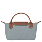 Le Pliage Original Pouch with handle Steel
