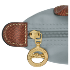 Le Pliage Original Pouch with handle Steel