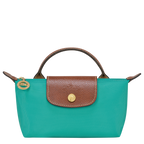 Le Pliage Original Pouch with handle Turquoise