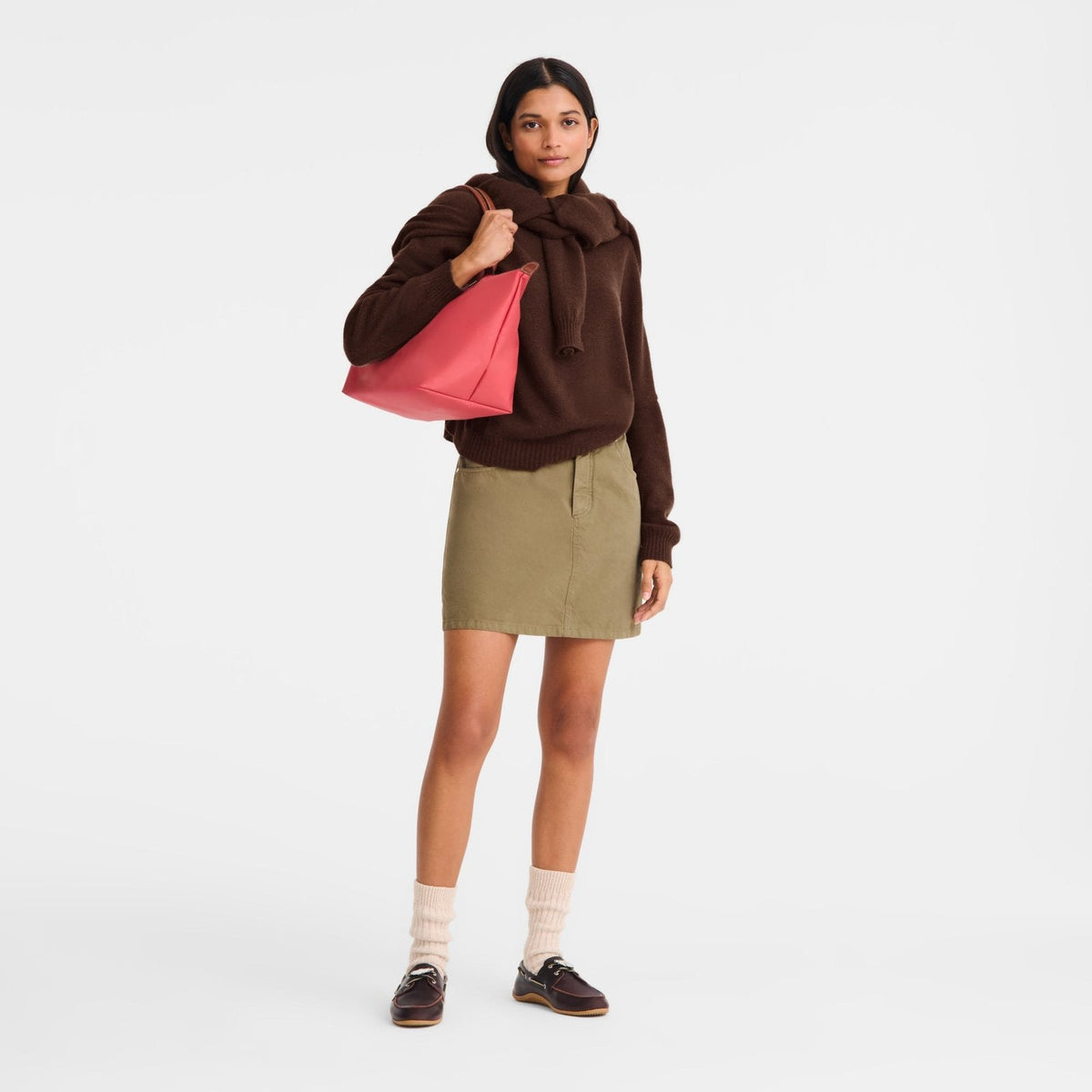 Le Pliage Original L Handbag - Strawberry - view 2