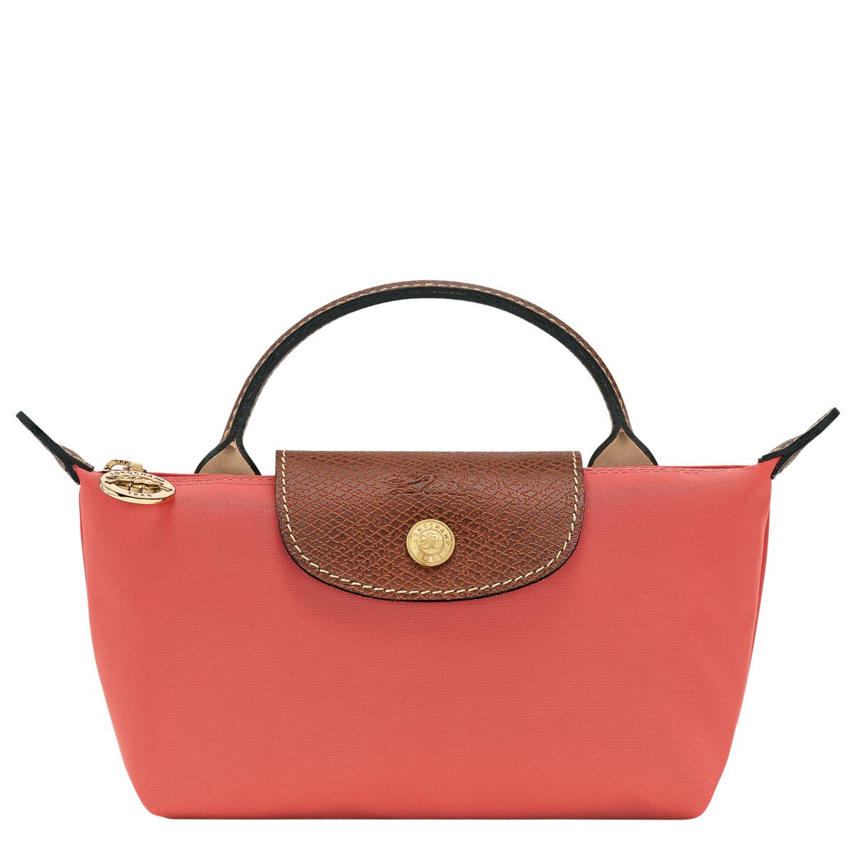 Le Pliage Original Pouch With Handle - Strawberry - view 1