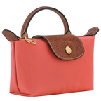 Le Pliage Original Pouch With Handle - Strawberry - view 3