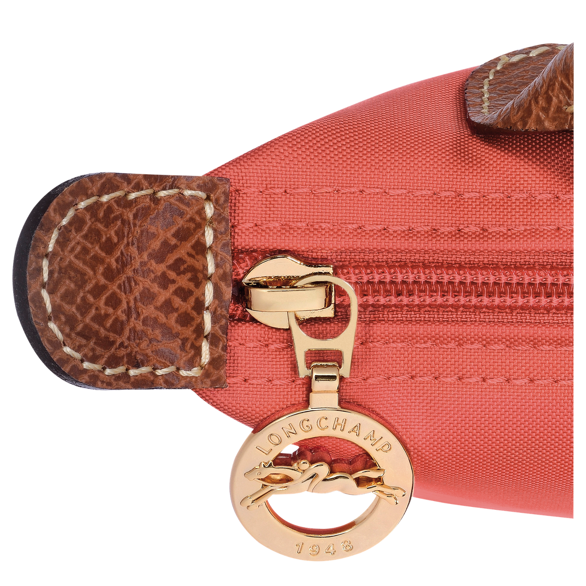 Le Pliage Original Pouch With Handle - Strawberry - view 6