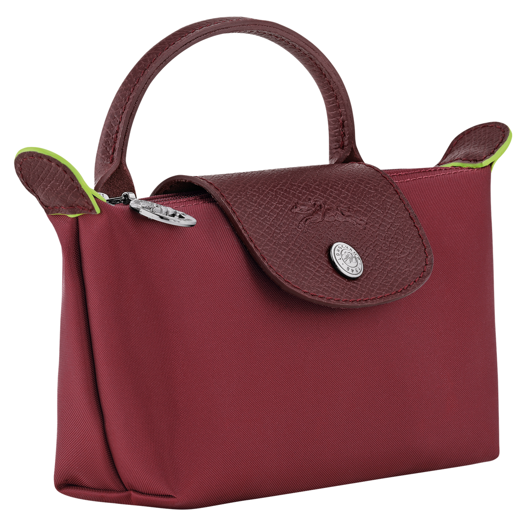 Le Pliage Green Pouch With Handle - Pomegranate - view 3