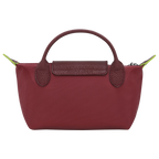 Le Pliage Green Pouch With Handle - Pomegranate - view 4