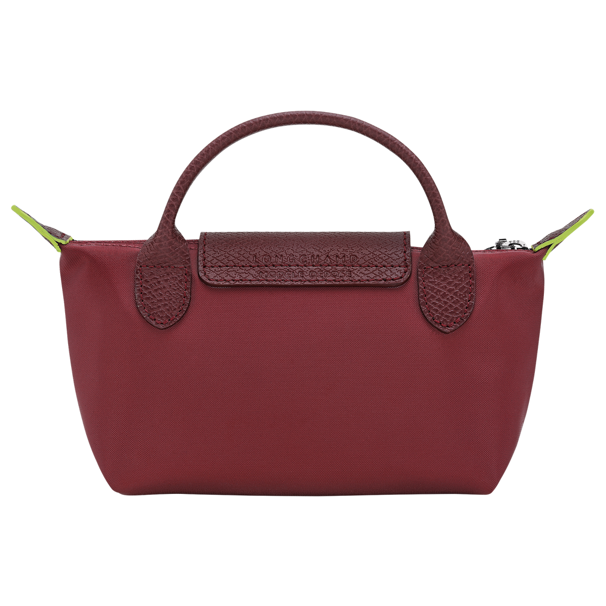 Le Pliage Green Pouch With Handle - Pomegranate - view 4
