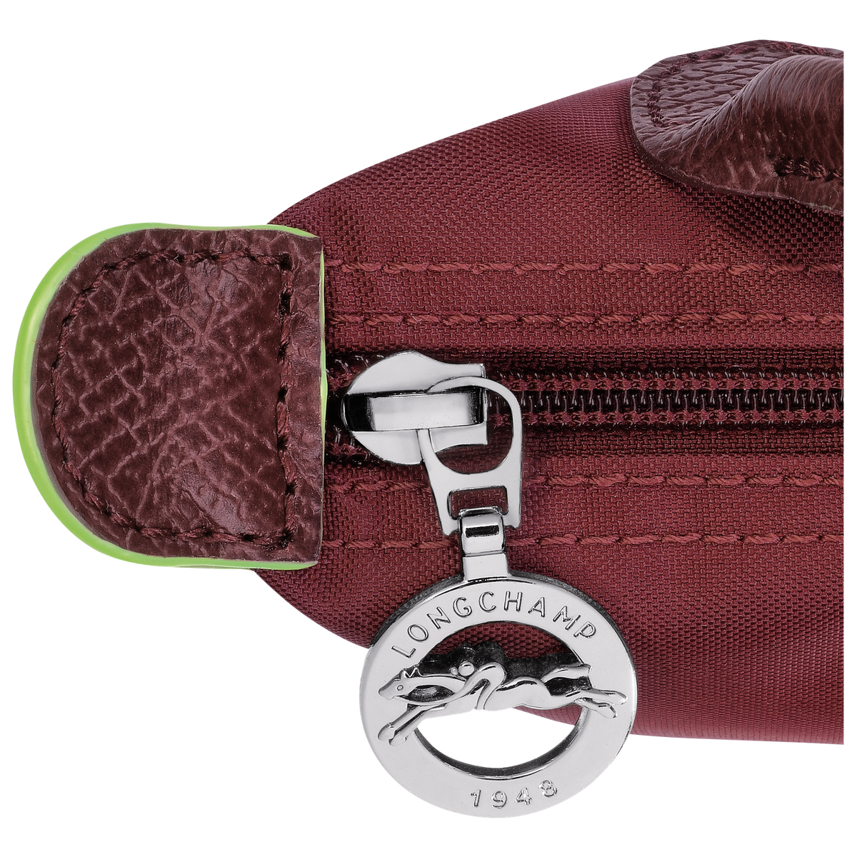 Le Pliage Green Pouch With Handle - Pomegranate - view 6