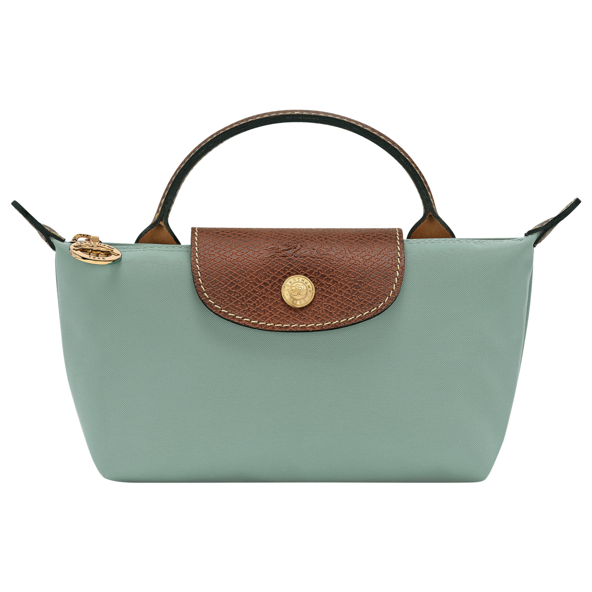 Le Pliage Original Pouch With Handle - Celadon - view 1