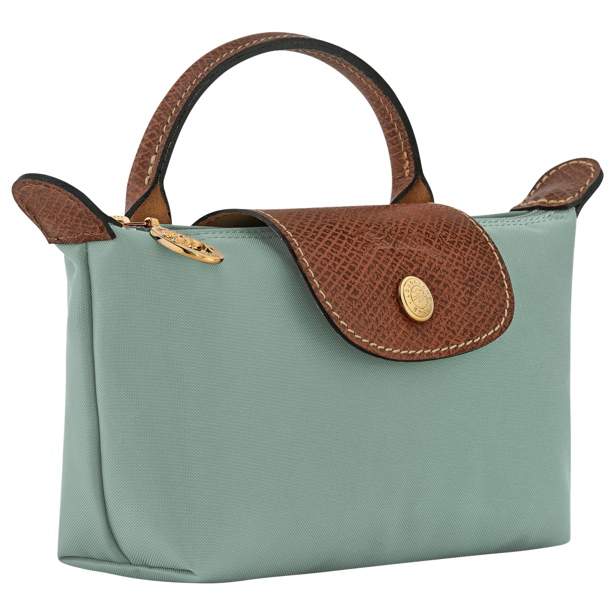 Le Pliage Original Pouch With Handle - Celadon - view 3